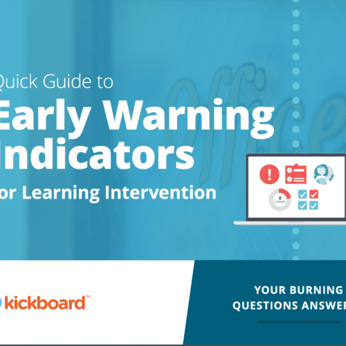 Quick Guide to for Learning Intervention Early Warning Indicators